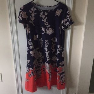 Printed T-shirt dress